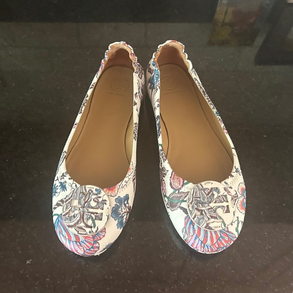Tory Burch Shoes - Tory Burch Minnie  Floral Travel Ballet Flats